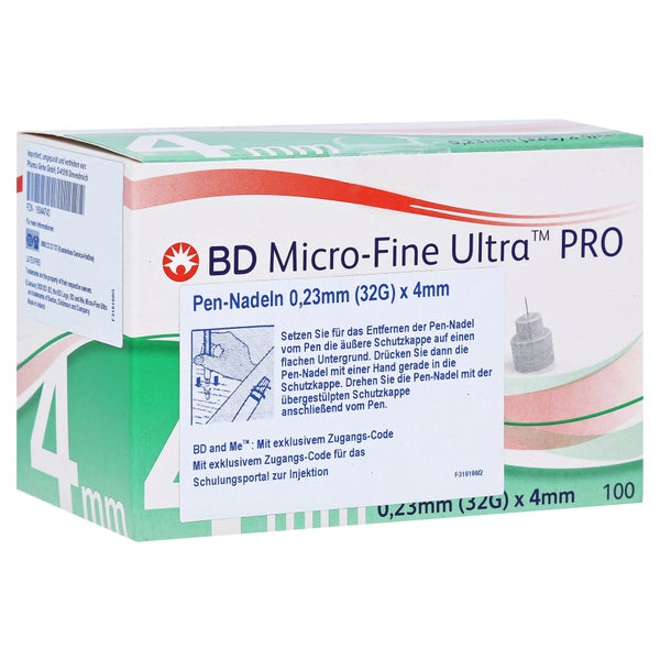 BD Micro-fine Ultra Pro Pen-Nadeln 0,23x 100 St