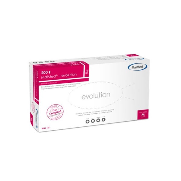 MaiMed® evolution blue Einmalhandschuhe 200 Stck. - blau / XXL 200 St