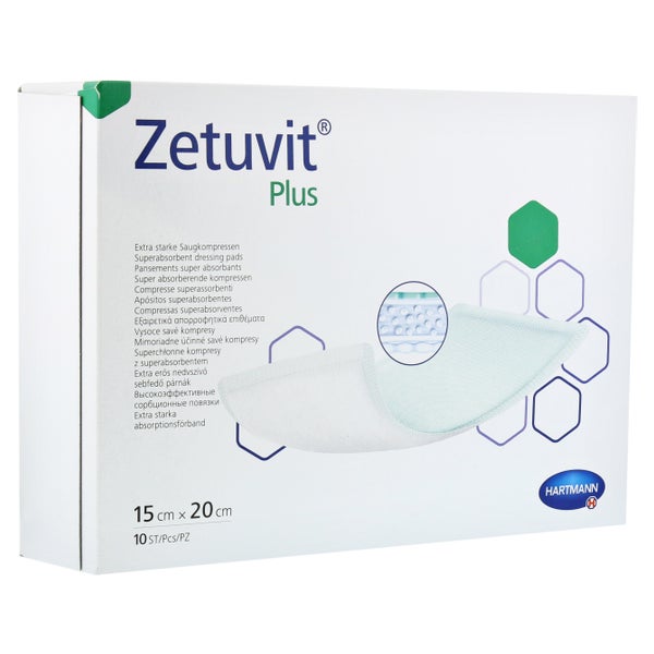 Zetuvit Plus steril 15 x 20 cm 10 St
