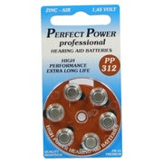 Batterien F.hörgeräte Power PP312 6 St