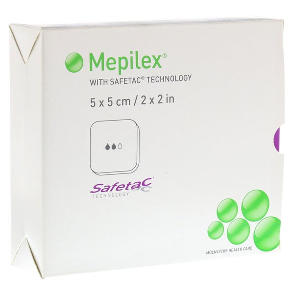 Mepilex 5x5 cm Schaumverband 5 St
