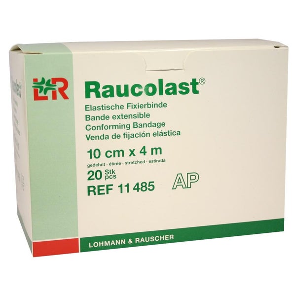 Elafix Binden Raucolast 10 cm o.Zellglas 20 St