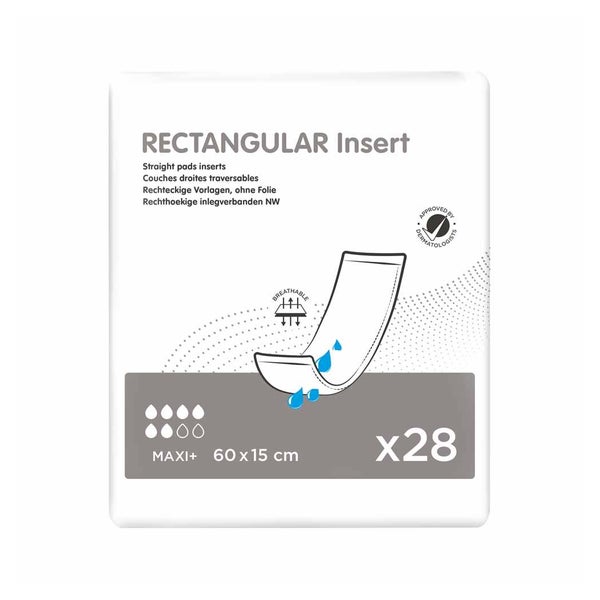 Rectangular Insert Maxi+ Rechteckvorlagen, ohne Folie, 60 x 15 cm 4X28 St