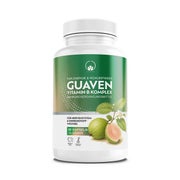 Saint Nutrition® Guaven Extrakt Kapseln 630mg | mit Biotin - Vitamin B & Folsäure | Natürlich 33 g