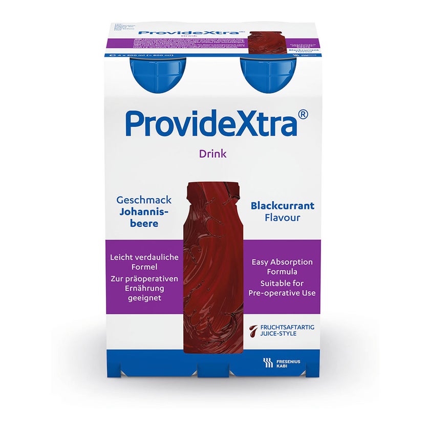 Provide Xtra Drink Johannisbeere Trinkfl 4X200 ml