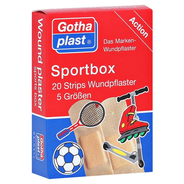 Gothaplast Sportbox Strips 5 Größen 20 St