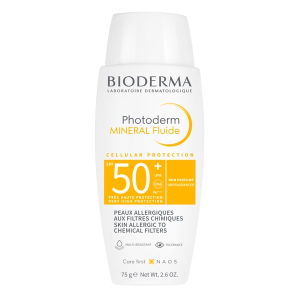 BIODERMA Photoderm Mineral Fluide SPF 50+, PA++++ 75 g