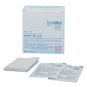 MaiMed Mullkompressen steril 12- lagig 25 x 2 Stück - 10 cm x 10 cm 25X2 St