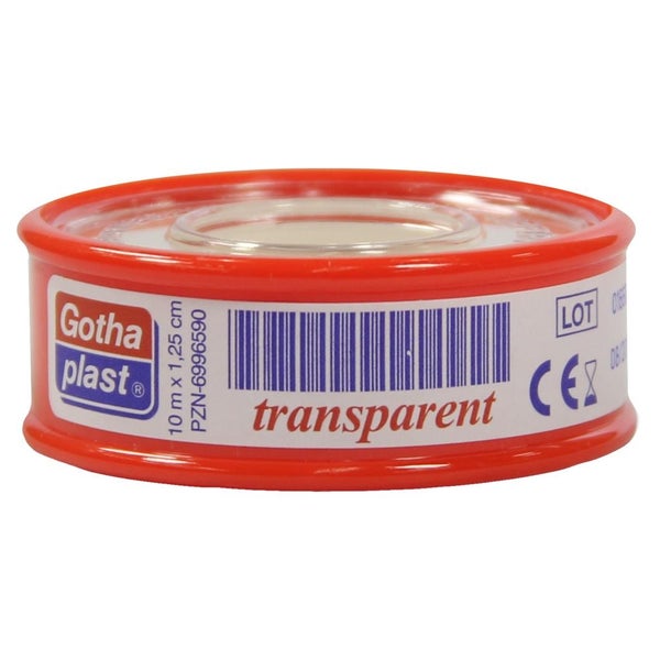 Gotha FLEX Heftpfl.transp.1,25 cmx10 m 1 St