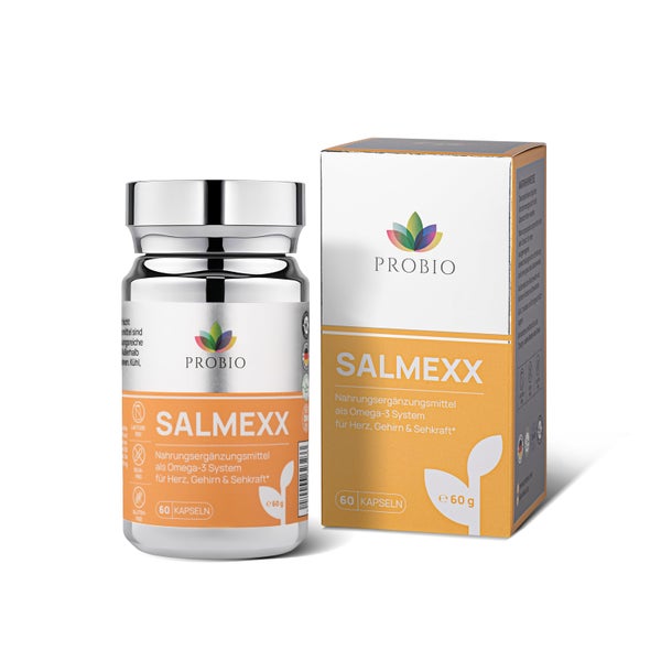 SALMEXX – Omega-3 aus Fischöl für Herz & Gehirn 60 St