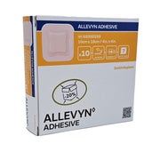 Allevyn Adhesive 10x10 cm haftende Wunda 10 St