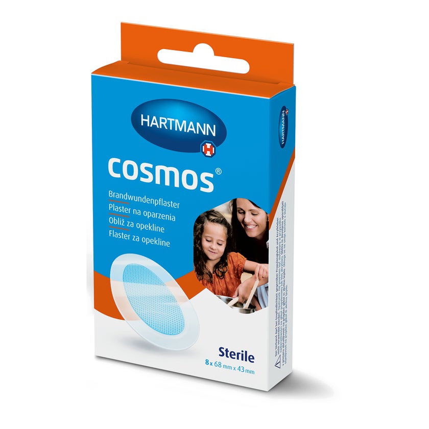 cosmos Brandwundenpflaster 8 St