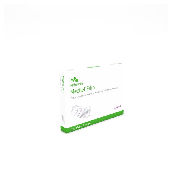 Mepitel Film Folienverband 10x12 cm 10 St