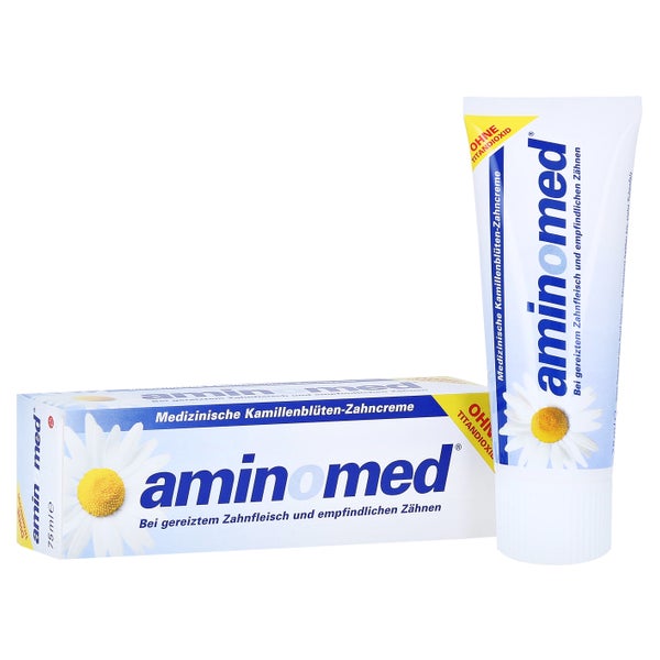 Aminomed Kamillenblüten Zahncreme ohne T 75 ml