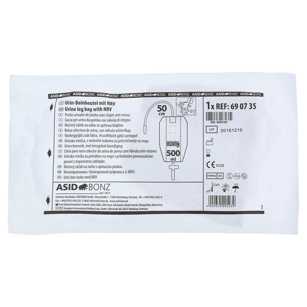 Beinbeutel 500 ml 50 cm Schlauch kürzbar 1 St