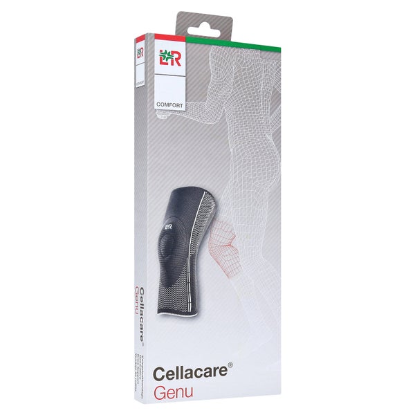 Lohmann & Rauscher Cellacare Genu Comfort Kniebandage, mit Softkomfortzone - Größe 5, Umfang unten: 39-43 cm / Umfang oben: 49-53 cm 1 St