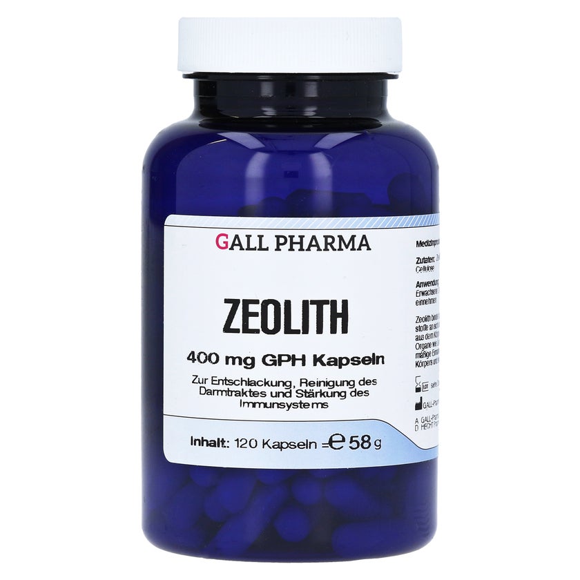 Zeolith 400 mg GPH Kapseln 120 St