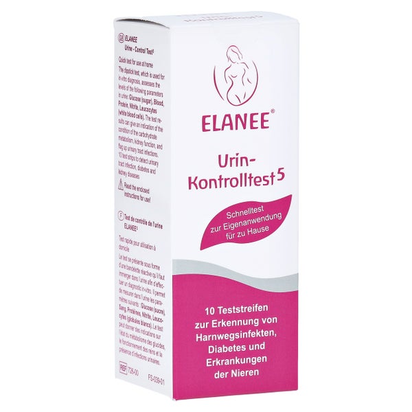 Elanee Urin-kontrolltest 5 10 St