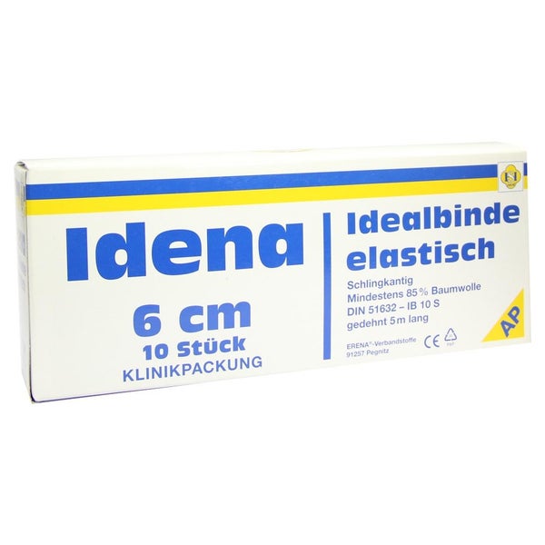 Idena Idealbinden 6 cm Schlingkante 10 St