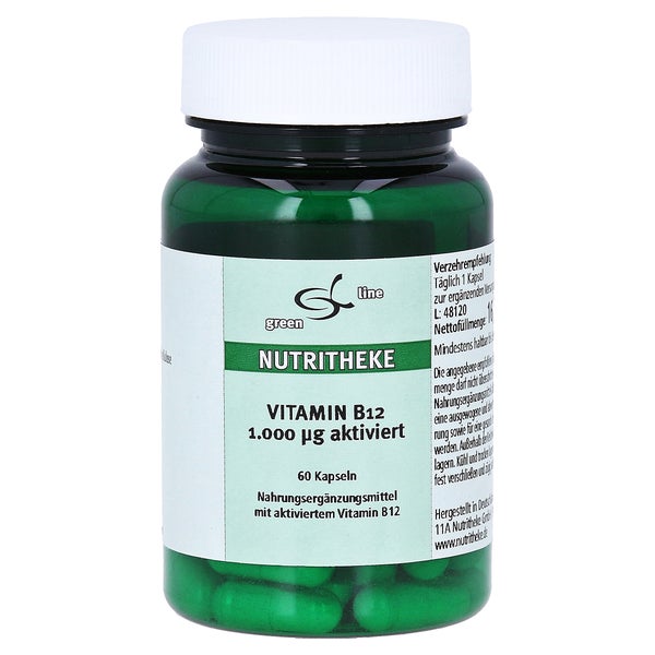 Vitamin B12 1.000 µg aktiviert Kapseln 60 St