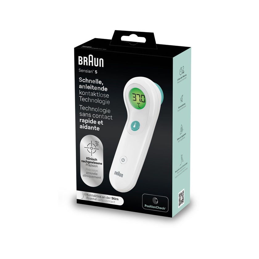 Braun NO Touch+touch Stirnthermometer 1 St