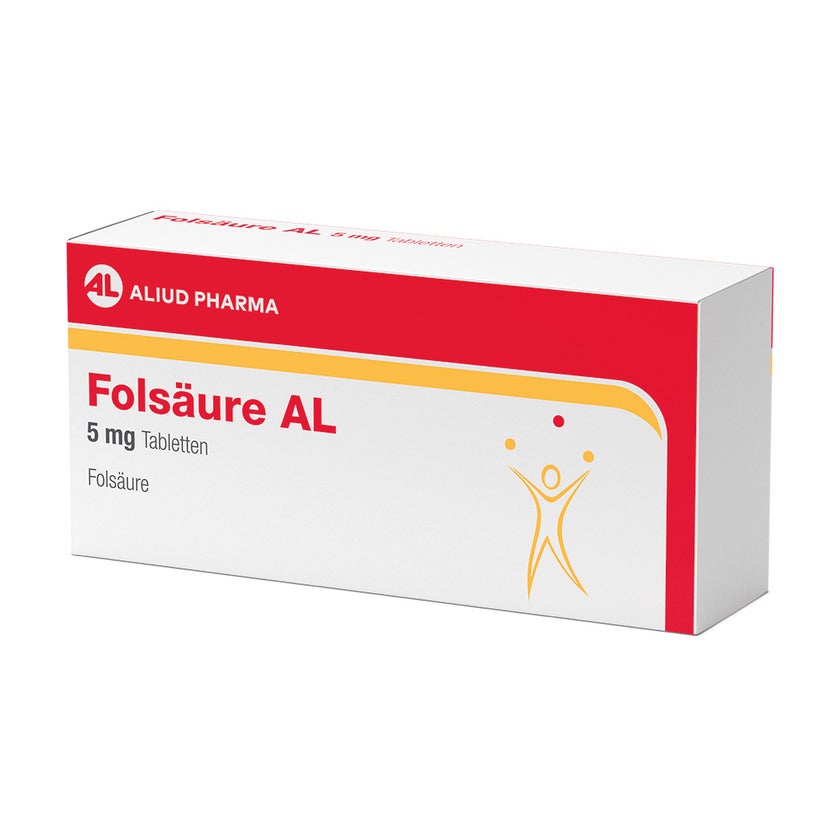 Folsäure AL 5 mg Tabletten 50 St