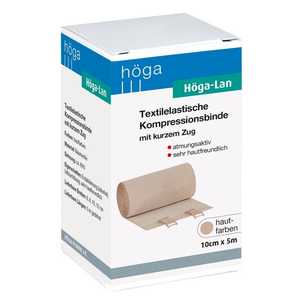 Höga-lan Kurzzugbinde 10 cmx5 m 1 St