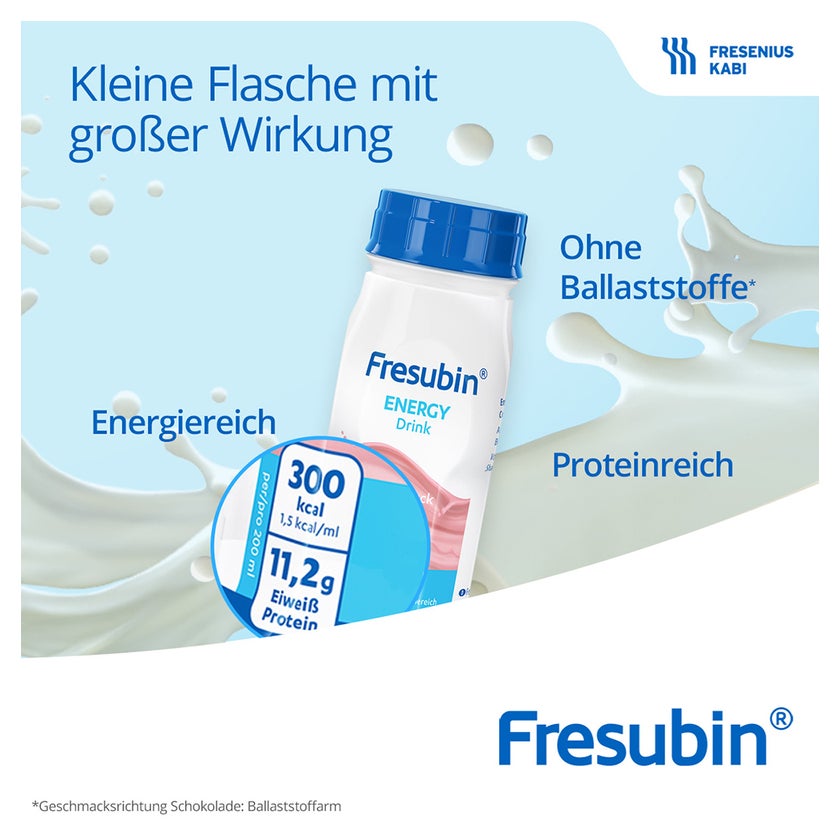 Fresubin Energy Trinknahrung Cappuccino 6X4X200 ml