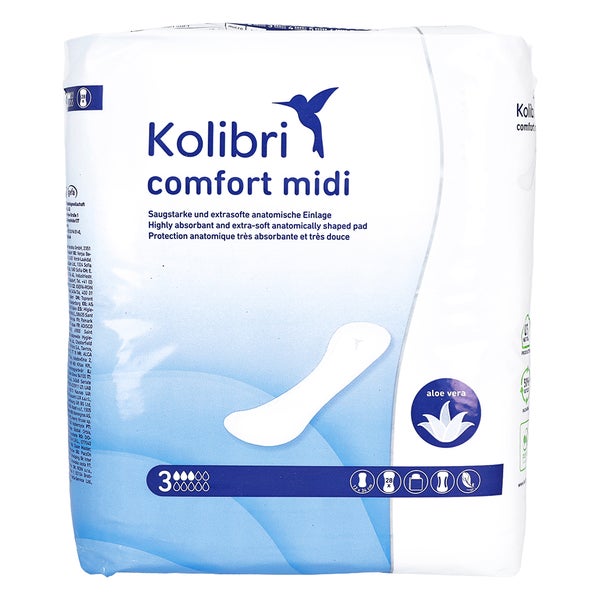 Kolibri Comfort Premium Einlagen midi 28 St