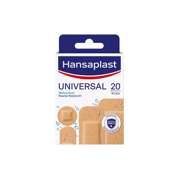 Hansaplast Universal Pflasterstrips wass 20 St