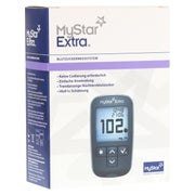 Mystar Extra Blutzuckermessgerät Set mg/dl 1 St