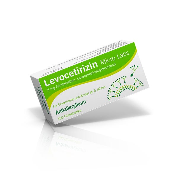 Levocetirizin Micro Labs 5 mg 100 St