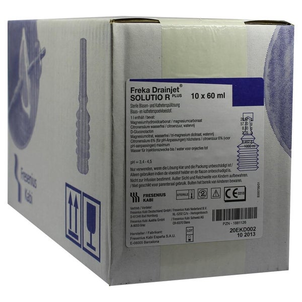 Freka Drainjet Solutio R Plus Flasche 10X60 ml