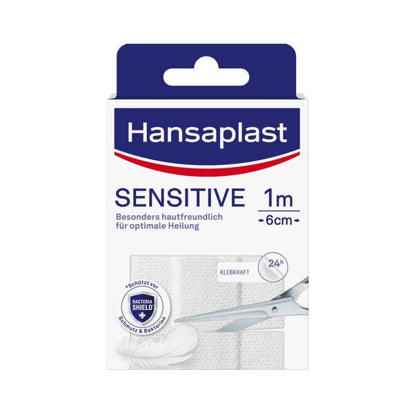 Hansaplast Sensitive Pflaster 10cm x 6cm 1 St
