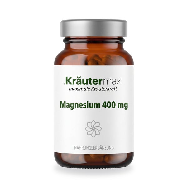 Kräutermax Magnesium 400 mg Kapseln 50 St