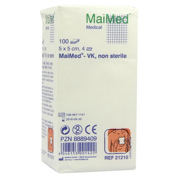 Vlieskompressen Unsteril 5x5 cm 100 St