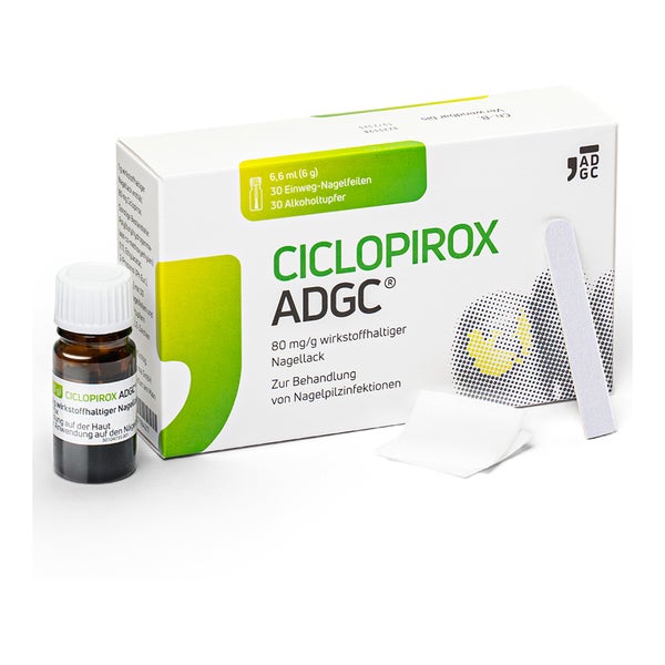 Ciclopirox ADGC 80 mg/g 6,6 ml