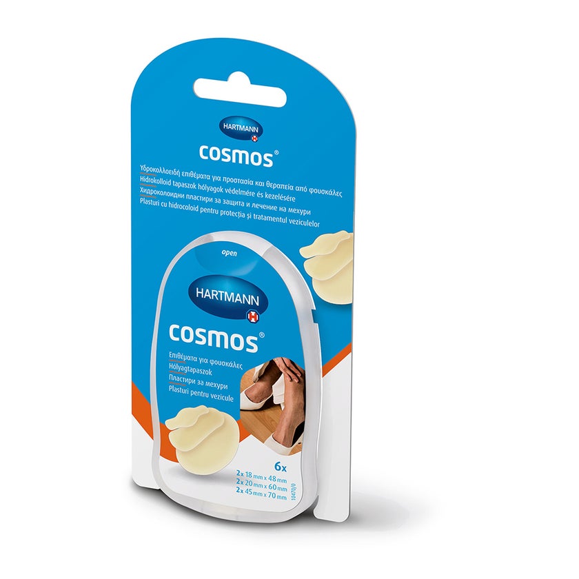 Cosmos Blasenpflaster Mix 3 Größen 6 St