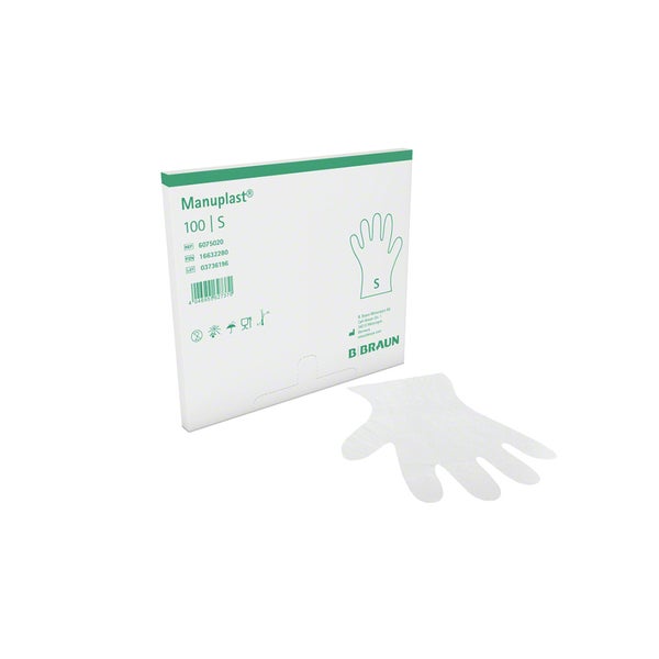 Manuplast Einmal Handschuhe PE Gr.S 100 St