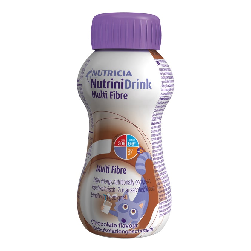 Nutrinidrink Multifibre Schokaladengesch 32X200 ml