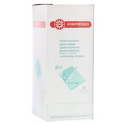 Produktabbildung: NOBA sterile Mullkompressen 12- lagig 20 x 5 Stück - 5 x 5 cm 20X5 St