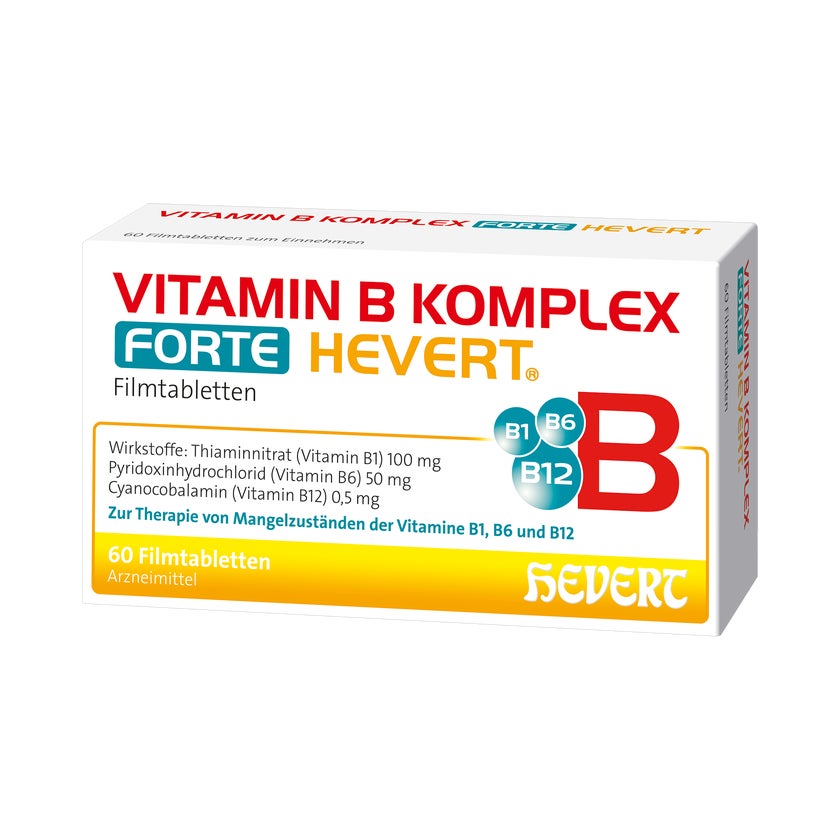 Vitamin B Komplex forte Hevert Tabletten 60 St
