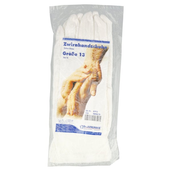 Zwirnhandschuhe Gr.13 2 St