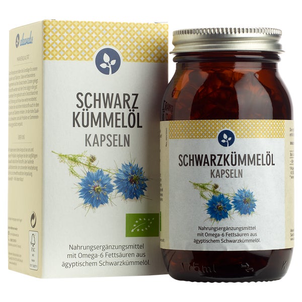 SchwarzkÜmmelÖl 500 Mg Kapseln Bio Vegan ägypt. 120 St