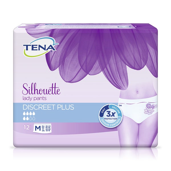 TENA LADY Pants Discreet plus M 12 St