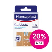 Produktabbildung: Hansaplast Classic Pflaster 1m x 6cm 1 St