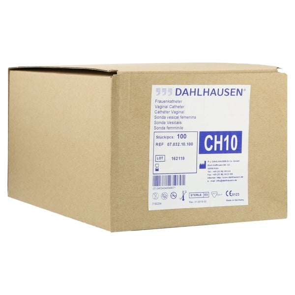Katheter Frau Ch 10 20 cm 100 St