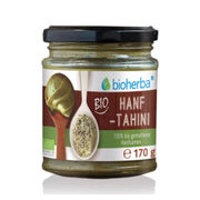 Bioherba Bio Hanf Tahini 100% gemahlene Bio Hanfsamen 170 g