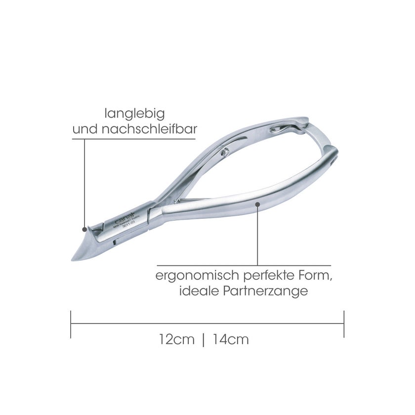 Kopfschneider mit zwei Spitzen rostfrei, 12 cm 1 St günstig kaufen | medpex