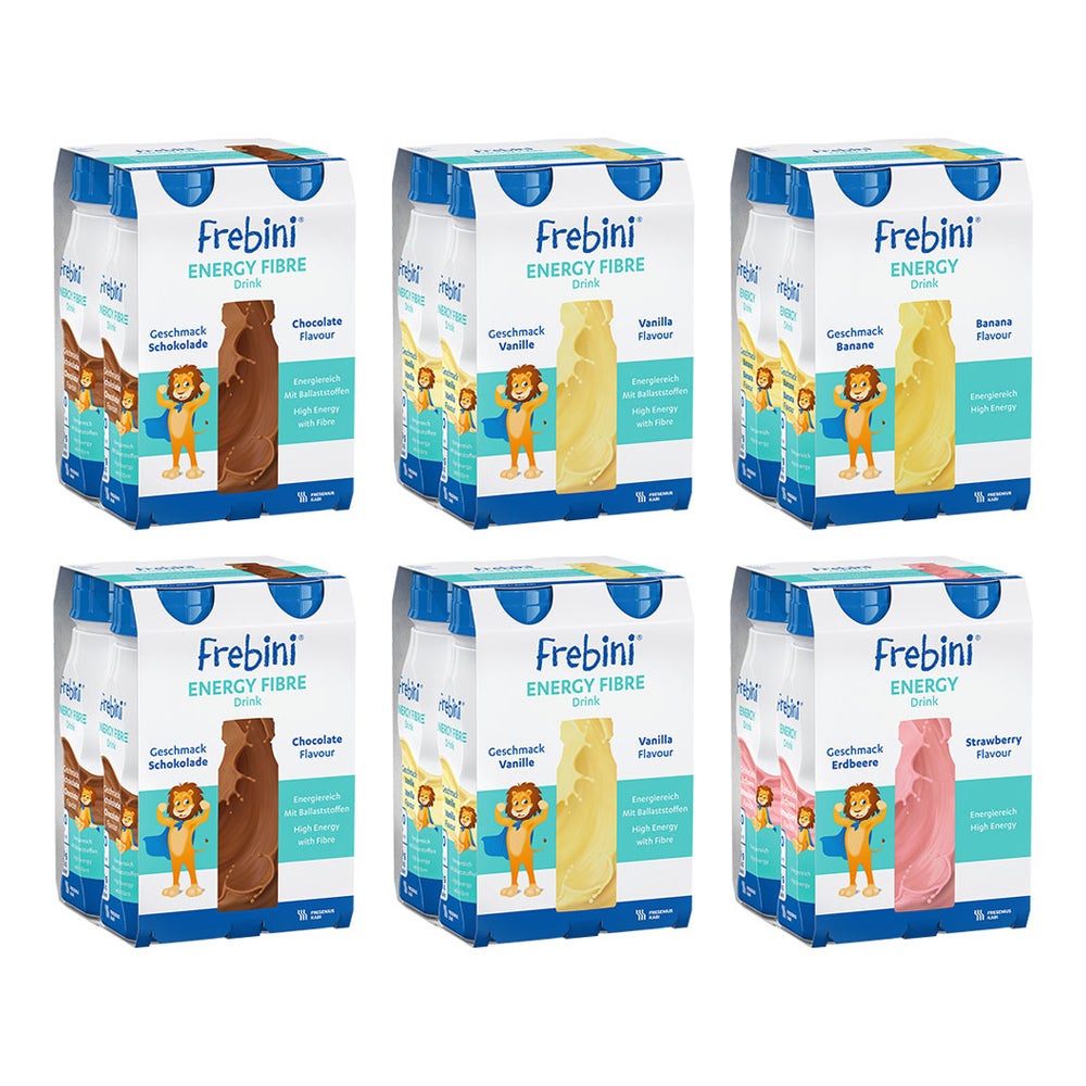 Frebini Energy Fibre Trinknahrung Mischkarton 24X200 ml